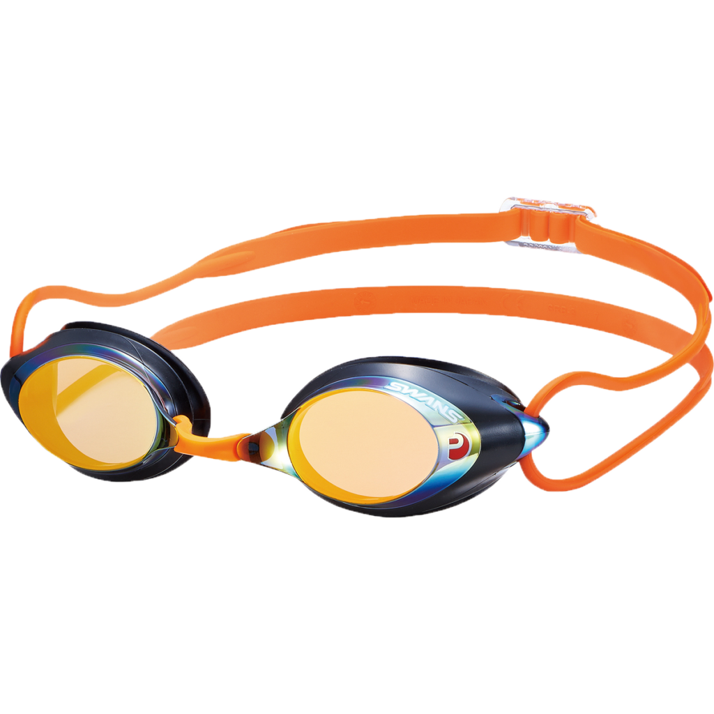 [swans] Racing Prescription Customise Optic Mirror Paf Swimming Goggle 